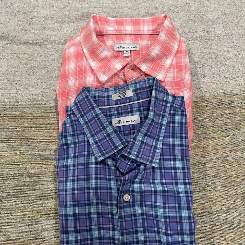 Peter Millar button down shirts /XL